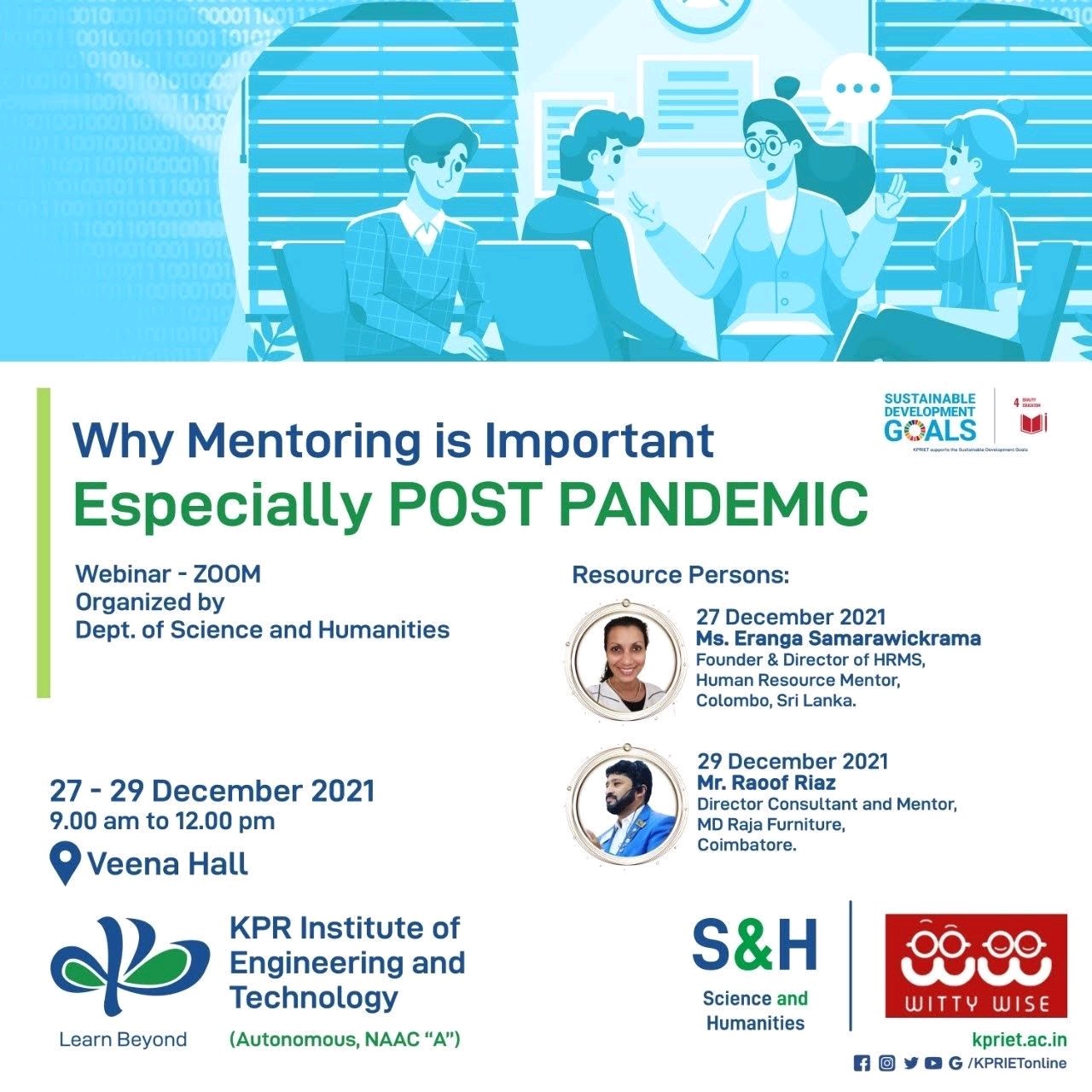 “Why Mentoring is Important – Especially in Post Pandemic”